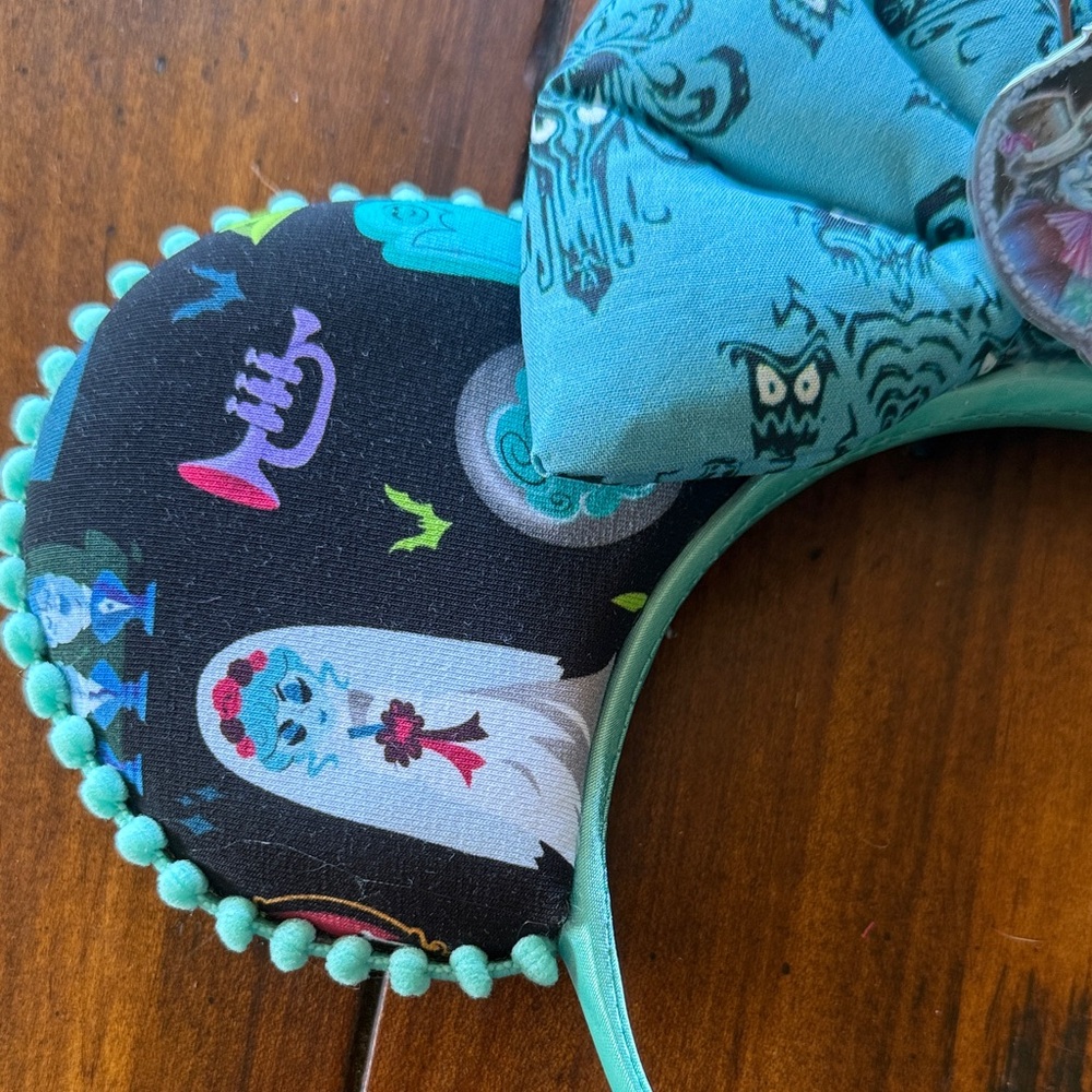Custom Haunted Mansion Inspired Mickey Ears Headband (NWOT) - Picture 2 of 8